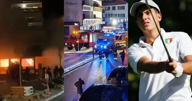 İtaliyalı gənc qolfçu barda baş verən yanğında həyatını itirdi