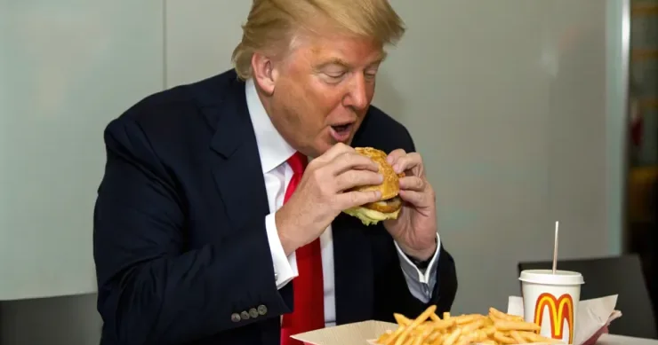 Tramp gecələr nə yediyini və kimə mesaj yazdığını AÇIQLADI