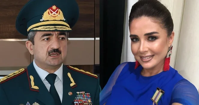 General polkovnik Elçin Quliyev Elnarə Xəlilovanı təltif etdi FOTO