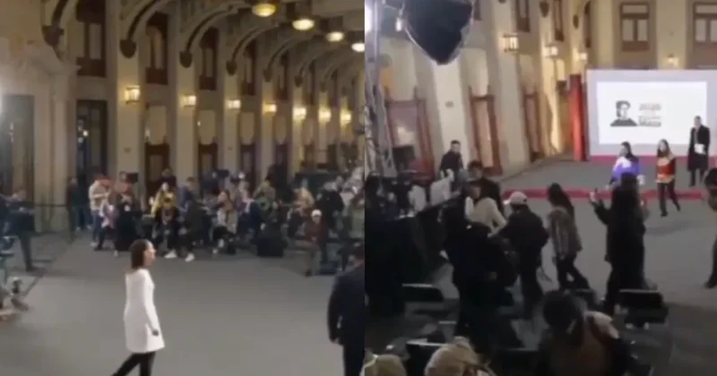 Prezident güclü zəlzələyə görə mətbuat konfransını yarımçıq qoydu