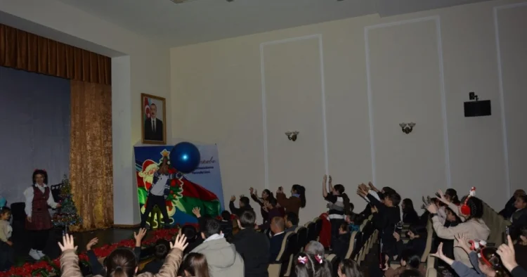 Tərtərdə şəhid və qazi övladları üçün interaktiv teatr şousu keçirilib