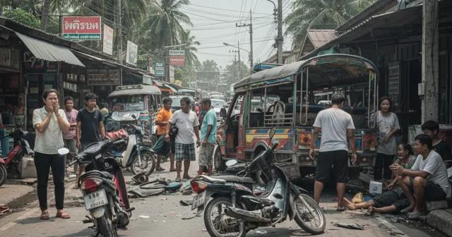 Yanvarın əvvəlində Taylandda yol qəzalarında 100 dən çox insan ölüb...