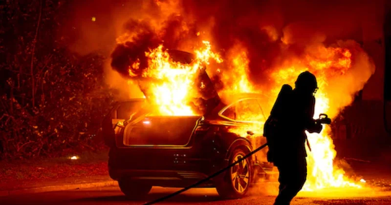 Тысяча машин за одну ночь: как Франция встретила Новый год