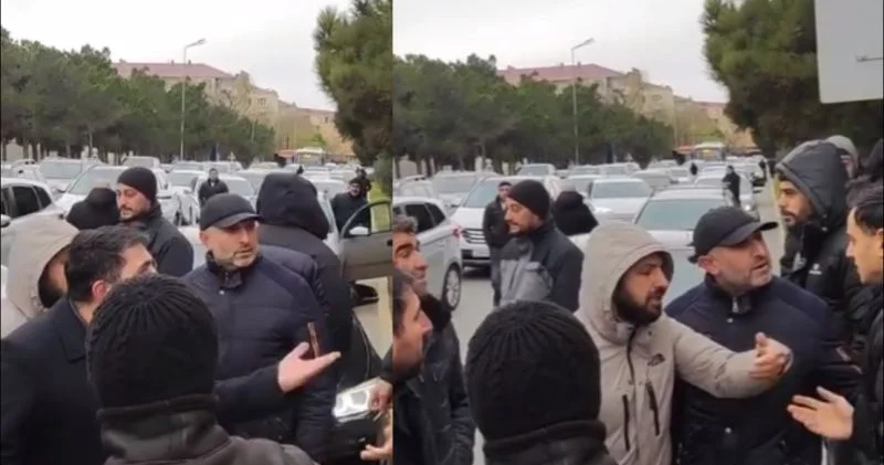 Azəriqaz a etiraz Vətəndaşlar yolu kəsdilər VİDEO