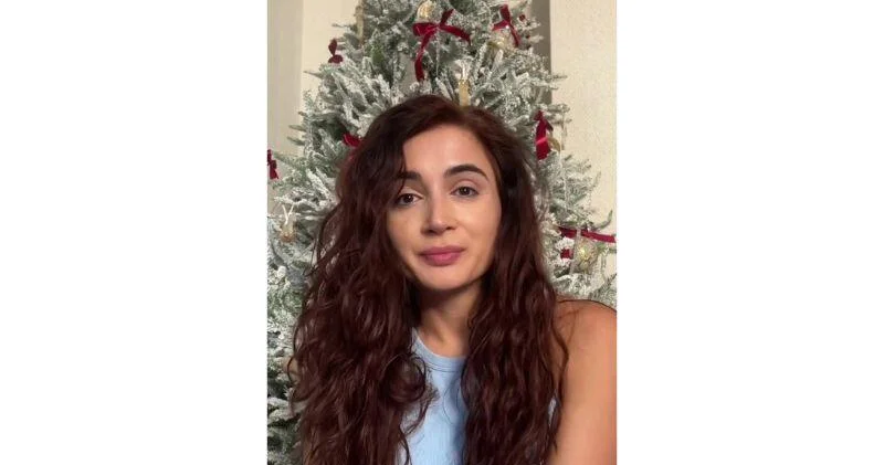 Новогодний сюрприз для соседей от Айсель Агаевой ВИДЕО