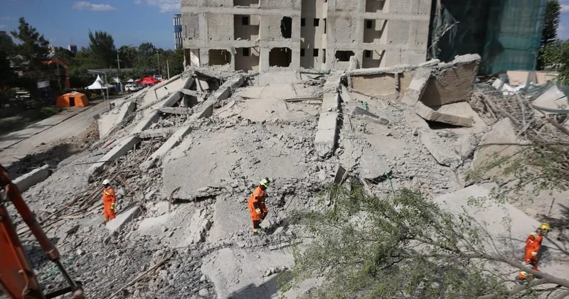 Nayrobidə 16 mərtəbəli bina çökdü