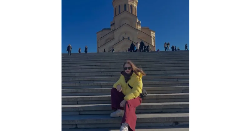 Мария Стадник прогулялась по Тбилиси ВИДЕО