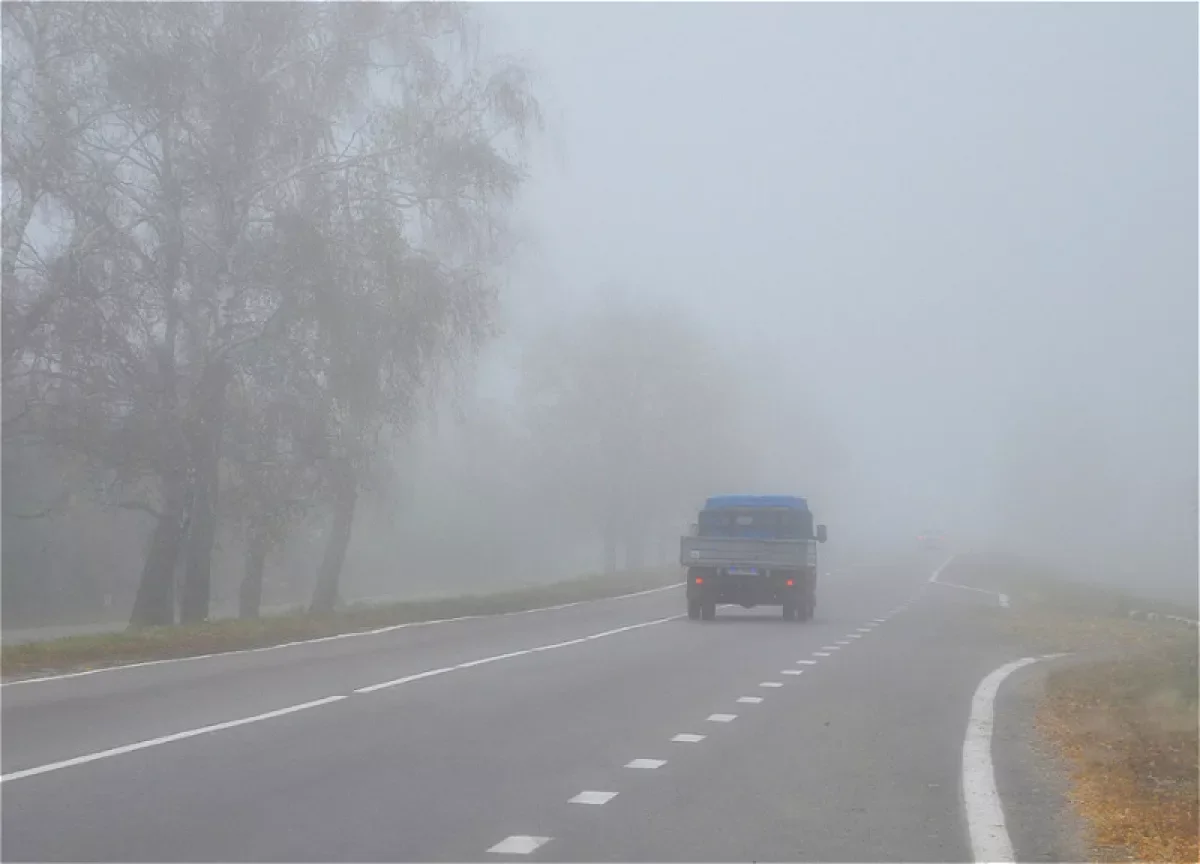 На дорогах Азербайджана будет туманно