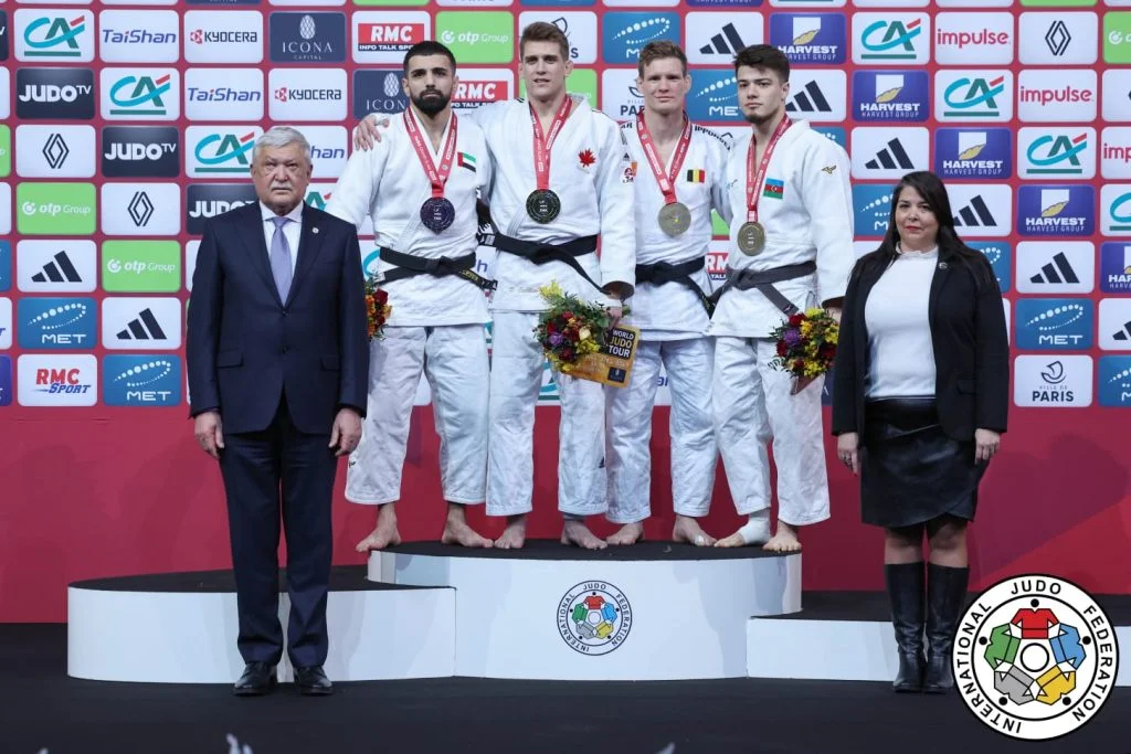 Böyük Dəbilqə : Azərbaycan cüdoçuları 3 medal qazandılar