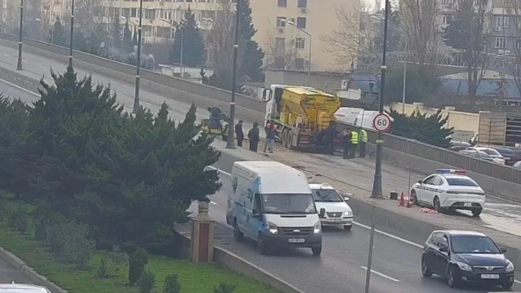 Bakının bu prospektlərində hərəkət dayandırıldı KONKRET