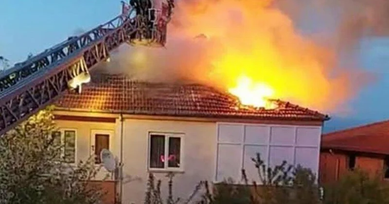 Ev sahibi ilə birgə yandı