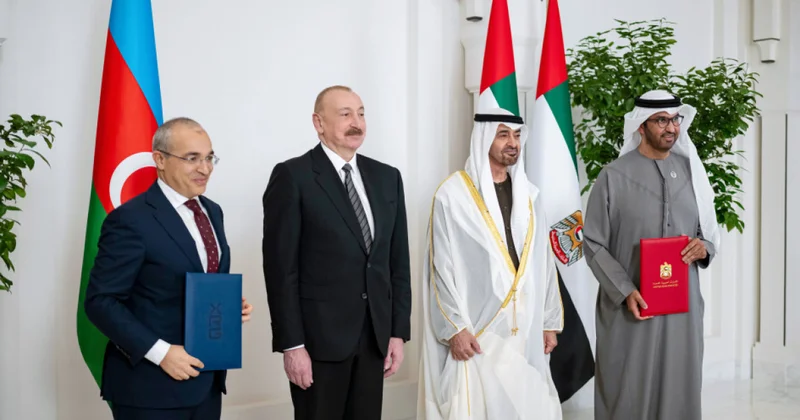 Azərbaycanla BƏƏ energetika və müdafiə sahələri üzrə sənədlər imzalayıb