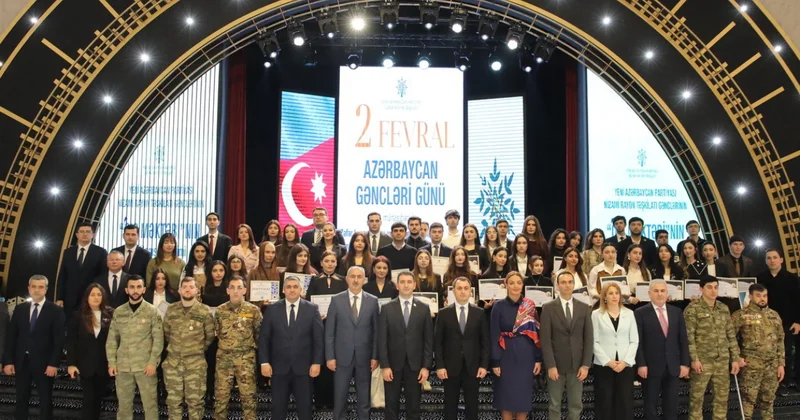 YAP Nizami rayon təşkilatı Gənclər Gününü qeyd etdi FOTOLAR