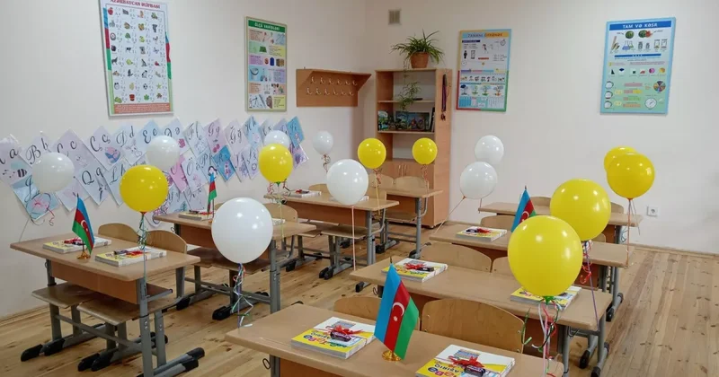 В Азербайджане открыта новая школа ФОТО