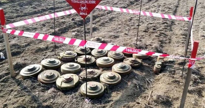 В прошлом месяце от мин очищено более 1738 гектаров территории