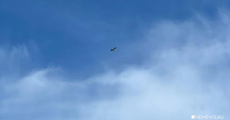 В российском городе разбился учебный самолет ФОТО