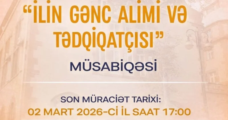 ADPU “İlin gənc alimi və tədqiqatçısı” müsabiqəsi elan edir