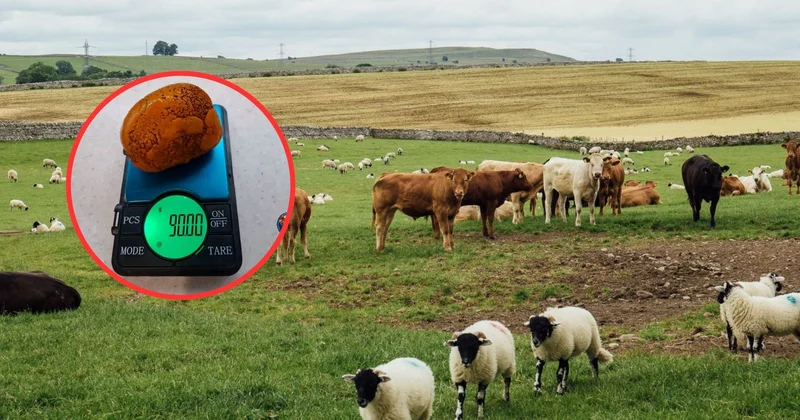 Azərbaycanda mal qaranın içindəki daş 70 min manata satılır FOTO