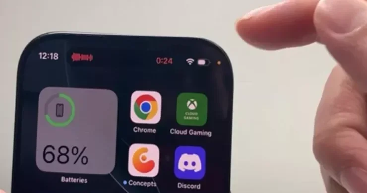iPhone ekranınızdakı narıncı və yaşıl nöqtələr nə deməkdir?