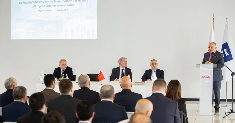 AzTU və “BakuBus” MMC nin təlim proqramı yekunlaşdı Fotolar