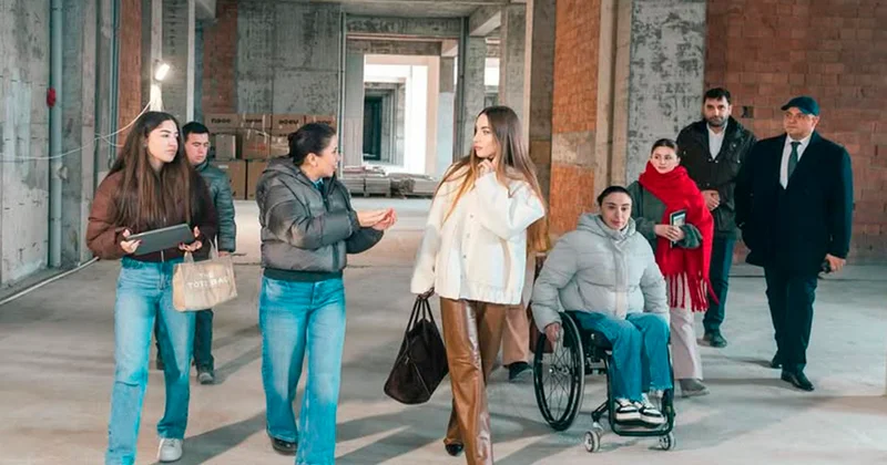 Atletlər kəndində inklüziv mərkəz yaradılacaq Fotolar