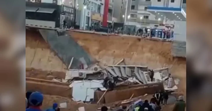 Gulf News: два магазина в Каире ушли на 15 метров под землю