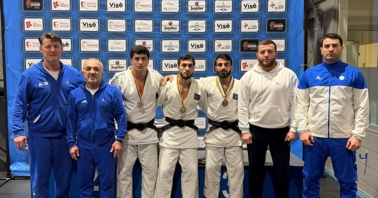 Cüdoçularımız Belçikada 3 qızıl, 2 gümüş və 6 bürünc medal qazandı
