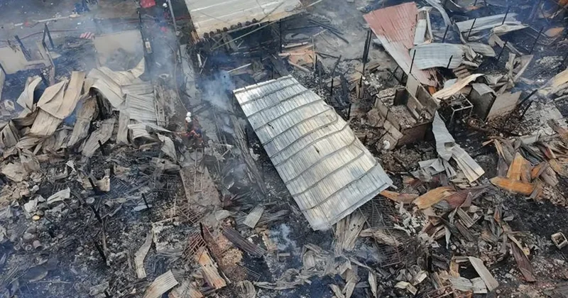 Malayziyada yaşayış massivində yanğın: onlarla ailə evsiz qaldı