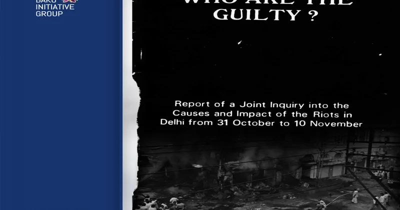 Hindistanda zikh icmasına qarşı zorakılıq hadisələri ilə bağlı hesabat