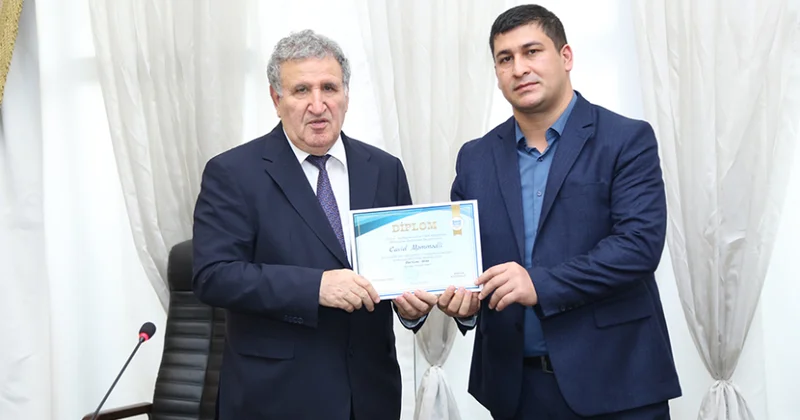 MEK əməkdaşı “İlin gənc alimi” diplomu ilə təltif olunub