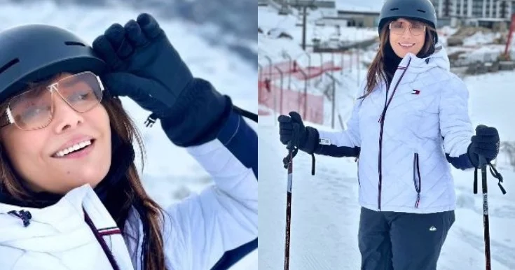 Nailə İslamzadənin qış tətili Video