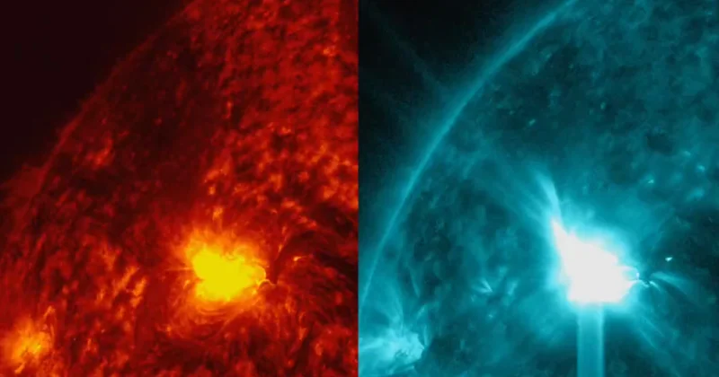Еще две вспышки высшего класса произошли на Солнце ВИДЕО