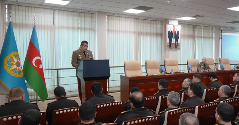 Dövlət Yanğından Mühafizə Xidmətində ötən ilin yekunları və qarşıda duran vəzifələr müzakirə olunub