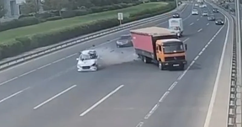 Bakıdakı ağır qəzanın görüntüləri Video