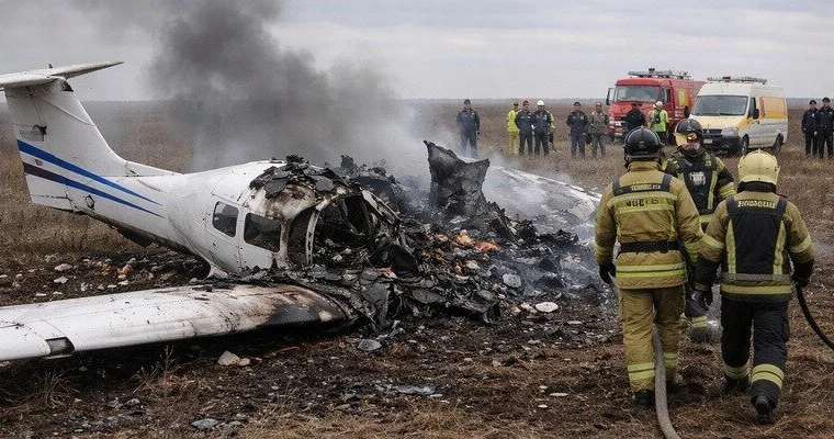 Kursantları daşıyan təyyarə qəzaya uğradı: Hamısı ölüb