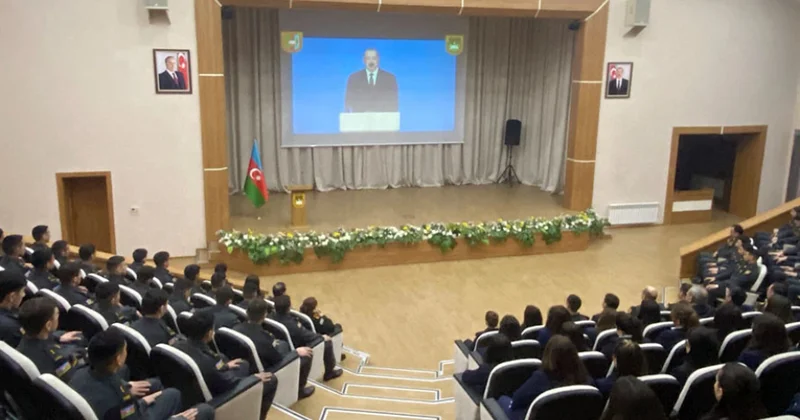 2 fevral Gənclər Günü münasibətilə Azərbaycan Ordusunda silsilə tədbirlər təşkil olunub