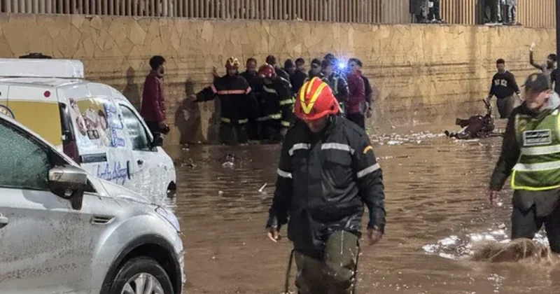 Mərakeşdə daşqınlara görə 20 mindən çox sakin təxliyə edildi
