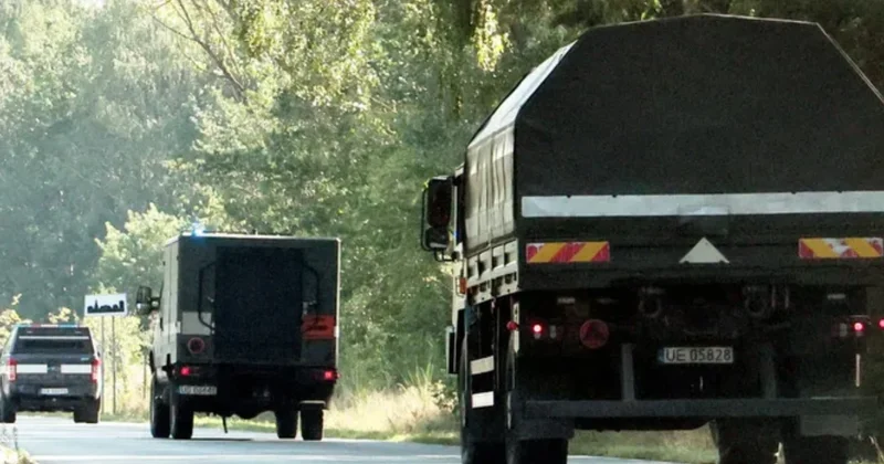 Polşada hərbi hissənin ərazisinə mənşəyi məlum olmayan dron düşüb