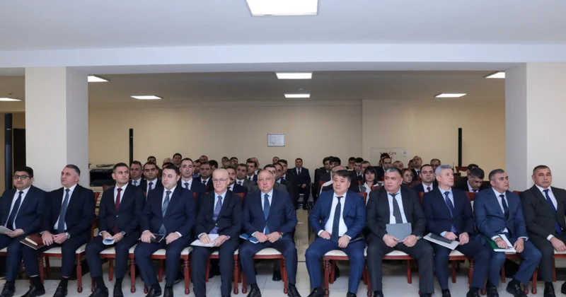 Xüsusi Rabitə və İnformasiya Təhlükəsizliyi Dövlət Xidmətində 2025 ci ilin yekunlarına həsr olunmuş müşavirə keçirilib