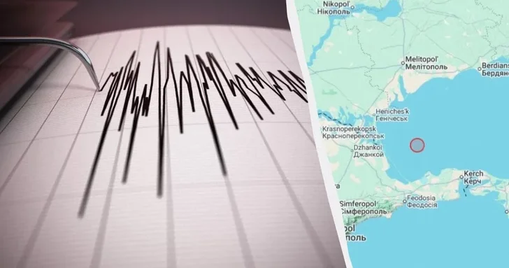Произошедшее в Азовском море сильное землетрясение ощущалось в нескольких областях Украины