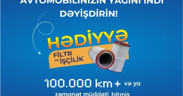 Hyundai Servisdən zəmanəti bitmiş avtomobillər üçün yağdəyişmə kampaniyası