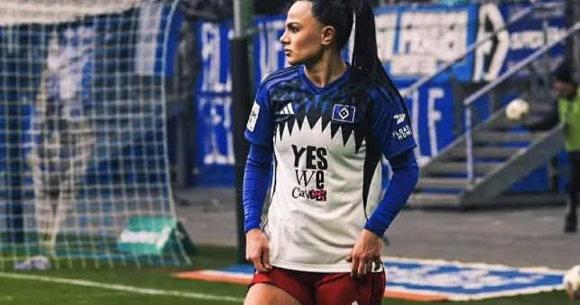 Nigar Bundesliqada debüt etdi Şəkillər