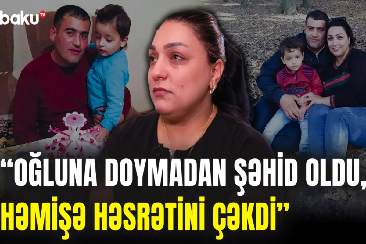 Həyat yoldaşı şəhid Şahmarın nakam arzusundan DANIŞDI