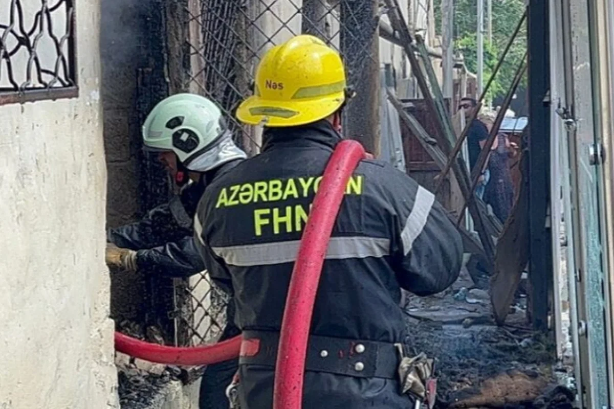 Взрыв в частном доме в Баку: есть пострадавшие