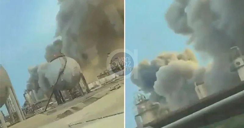İran “Saudi Aramco”ya məxsus zavodu vurdu Video