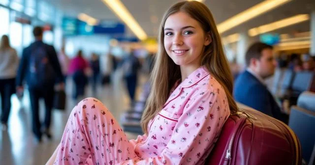 Tampa hava limanı pijamaları niyə “qadağan etdiyini” izah edir...