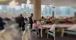 Oruc açmaq üçün atılan top insanları təşvişə saldı VİDEO