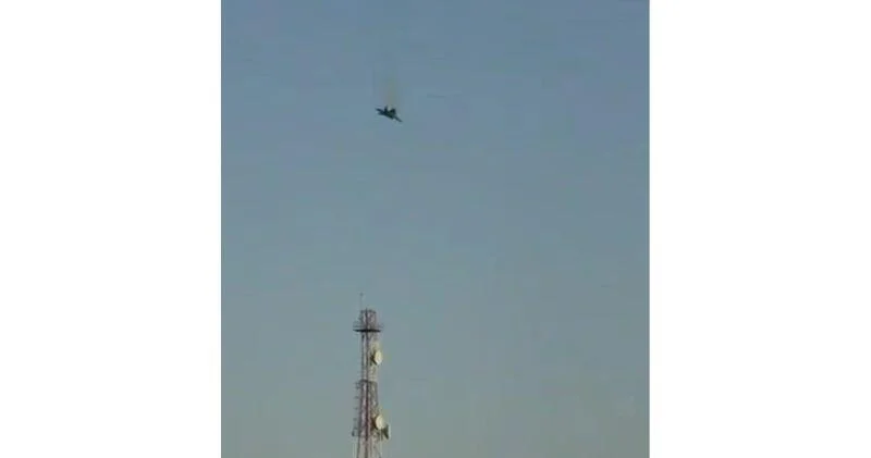 В Кувейте потерпел крушение американский самолет F 15 ВИДЕО