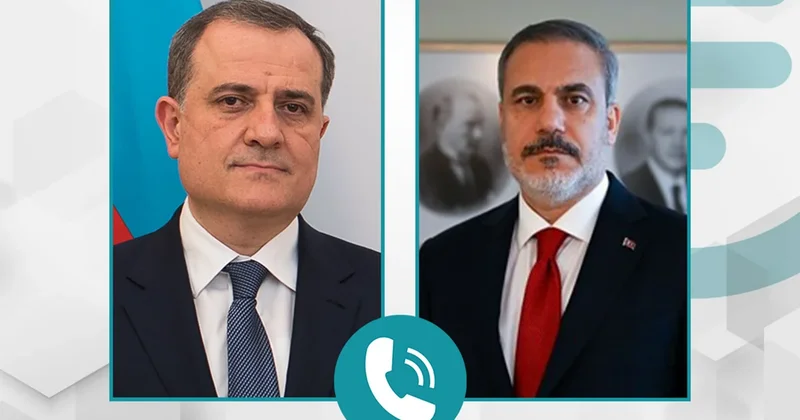 Ceyhun Bayramovla Hakan Fidan telefonla DANIŞDI