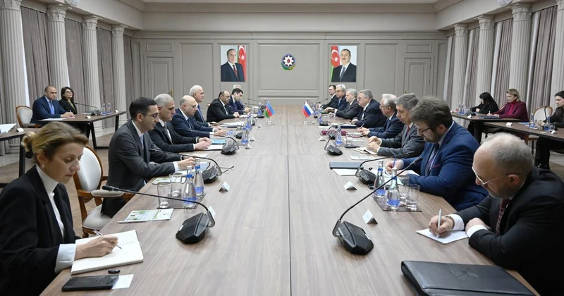 “Şimal Cənub” Beynəlxalq Nəqliyyat Dəhlizinin inkişafı müzakirə edilib FOTO